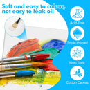ESRICH Canvas Boards for Painting 12 Pack Art Supplies Paint Canvas 4x4, 5x5, 5x7, 8x10 Blank Large Canvases for Painting-Cotton Primed Canvas Panels for Acrylic, Oil, Gouache & Tempera. | 12 pack（4x4 5x5 5x7 8x10) — 4