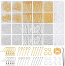 Hypoallergenic Earring Making Kit, modacraft 2000Pcs Earring Making Supplies Kit with Hypoallergenic Hooks, Earring… — 1