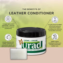 Leather Conditioner 7oz (200g) Black – Premium Color-Restoring Leather Care for Shoes, Jackets, Bags, and Furniture - 200g | Black — 5