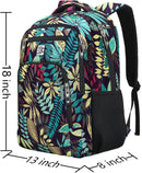 Volher Laptop Backpack,Business Travel Anti Theft Slim College Backpack | 15.6 Inch | Leaf — 4