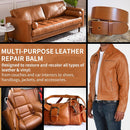 Leather Recoloring Balm and Scratch Repair Kit, Light Brown Leather Restorer for Couches, Furniture, Car Seats, Leather Paint & Stain for Sofa, Chairs, Bags, and More - leather recoloring balm | Light Brown — 5