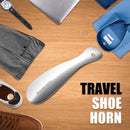 PANLOPU Metal Travel Shoe Horn 7.5" | Silvery — 3