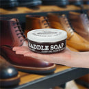 Fiebing's Saddle Soap 12oz - White - Clean, Polish and Maintain Saddles, Shoes, Luggage, Handbags - Thoroughly Cleans & Restores Natural Preservative Leather Oils to Maintain Suppleness & Strength — 5