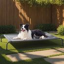 Bedsure Outdoor Elevated Cooling Dog Bed Large Sized Dog, 49in Grey — 1
