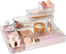 Vtopmart 10 Pcs Makeup Drawer Organizer Bins Set, 4 Size Plastic Makeup and…