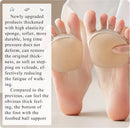 Ball of Foot Cushions Honeycomb Fabric Metatarsal Pads Invisible Socks Pads for Women and Men Reusable Forefoot Pads (5 Pairs-Beige) 5