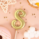 PHD CAKE 2.76 Inch Elegant Gold 8 Number Birthday Candles, Gold Number Candles, Cake Number Candles, Party Celebration — 2