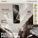 SUPCASE for iPhone 16 Pro Case with Screen Protector & Kickstand, Clear — 5