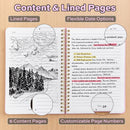 deli Pink Lined Spiral Journal Notebook, 160 Pages, A5 (5.5"x8") Hardcover Writing Notebook, College Ruled Spiral Bound Journal for Women & Men - Perfect for Work, School, Office & Note Taking — 3