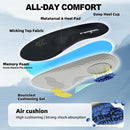 Arch Support Orthotic Shoe Insoles, Heel Air Cushion Energy Return Inserts, Relief for Plantar Fasciitis, Heel Pain, Metatarsalgia, Bunions, Flat Feet & High Arch for Sport Work Daily Wear 4