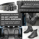 STARTSO WORLD Leather Recoloring Balm, Dark Gray Leather Repair Kit for Furniture, Leather Dye, Leather Color Restorer for Couches — 2
