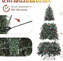 YITAHOME Prelit Pre-Decorated Christmas Tree 6FT with Remote — 5