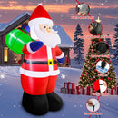 Danxilu 5FT Christmas Inflatables Santa Claus with Gift Bag Outdoor Decor — 7