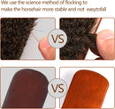 Unekez 4-Piece Horsehair Shoe Brush Shine Kit, Shoe Polish Kit, Leather Shoes Boot Cleaning Brush Care Clean Dauber Applicators — 3