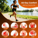 Plantar Fasciitis Insoles Men Women, Shoe Inserts for Women - Black — 7