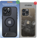 Magnetic Compatible with iPhone 15 Pro Max Case, [Built-in Kickstand][Full Camera Protection][Compatible with MagSafe][Anti-Fingerprint] Shockproof Phone Case for iPhone 15 Pro Max 6.7",Black — 7