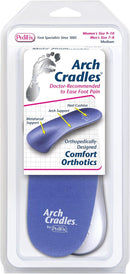 PediFix Arch Cradles | 3/4-Length Orthopedic Arch Support for Flat Feet, Heel & Ball-of-Foot Pain - Small (Women's 7-8, Men's 6) — 5