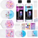 LET'S RESIN 16oz Epoxy Resin Kit with Coaster Molds Complete Set, Beginners — 1