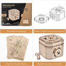 ROBOTIME 3D Wooden Puzzles for Adults, Treasure Box 3D Puzzle Mechanical Ring Box, Gift Choice Hobbies for Brain Teasers Enthusiasts — 2