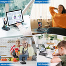JTEMAN Cell Phone Stand with Bluetooth Speaker,Birthday Gifts for Men Women photo 3