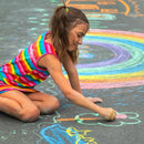 SMALL FISH 280PCS Sidewalk Chalks in 24 Colors: Washable Jumbo Chalk for Kids Toddlers (Pack of 2) | 4x1 inch (Pack of 2) — 5