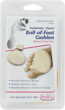 PediFix Deluxe Nylon-Covered Metatarsal Cushion -P88, Single 1