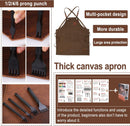 628 Pcs Leather Working Tools Kit, Leather Crafting Kit with Tools Supplies — 4