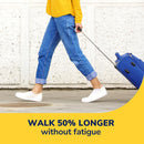 Dr. Scholl's Walk Longer Insoles - Comfortable Plush Foam Cushioning Inserts for Walking, Hiking, and Standing on Feet All-Day with Arch Support - Walk 50% Longer Without Muscle Fatigue - Women's Size 6-11 (2 Pairs) — 4