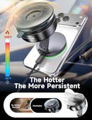 15W Magsafe Car Mount Charger, Faster Charging Wireless Car Charger photo 6