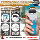 Battery Operated Foot Callus Remover for Dead Skin, Exfoliating Tool - Ocean Blue Callus Remover — 3