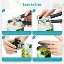 Ultrean Manual Can Opener Bottle Opener, Heavy Duty Stainless Steel Smooth Edge Manual Hand Held Can Opener With… — 6