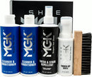 Shoe MGK MVP Shoe Cleaner Kit Shoe Cleaner & Conditioner, Water & Stain Repellent, White Touch Up & Brush | Mvp XL — 1