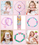 MiuCo Bracelet Making Kit for Kids Girls - Makes 18+ Bracelets, Cute Beads for Jewelry Making Kits with Charms -… — 6