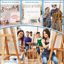 ESRICH Stretched Canvas for Painting, 8 Pack 9x12 Inch Canvas Value Pack,Primed Acid-Free Cotton Blank Canvases, Painting Canvas for Oil & Acrylic Paint. | 9X12IN 8 Packs — 7