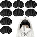Heel Grips Cushions Inserts,Heel Pads for Loose Shoe Too Big Men Women, Improved Shoe Fit and Comfort, Prevent Heel Slipping, Rubbing, Blisters, Foot Pain. (4 Pair Black) — 1