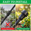 5Pcs 3/4" to 1/4" Drip Irrigation Tubing Connectors for Garden Hose — 6