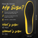 Carbon Fiber Insoles for Men & Women – Rigid Arch Support Shoe Inserts for Sports, Hiking, Running & Daily Wear — 4