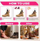 Shoe Stretcher Men Women, Professional Update 4-Way Adjustable Boot Widener | rose — 5