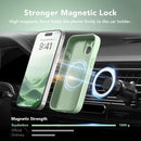 Magnetic for iPhone 15 Plus Case Silicone Matcha — 3