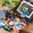 Shuttle Art Color Change Acrylic Paint, 20 Chameleon Colors Acrylic Paint, 60ml/2oz Bottles, Iridescent Colors for Artists, Beginners, Kids Painting & Crafting on Canvas, Rocks, Wood, Fabric, Ceramic | 2 Fl Oz (Pack of 20) — 6