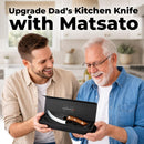 Matsato Chef Knife - Perfect Kitchen Knife for Cooking, Chopping — 3