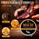 MEKER Mink Oil for Leather Boots, Leather Conditioner and Cleaner 3.52 oz-All-Natural Waterproof Soften and Restore Shoes — 2