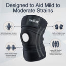 Knee Brace for Men & Women with Patented 4-Way Adjustable Support — 6