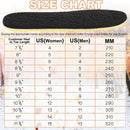 riemot 2 Pairs Memory Foam Wool Insoles for Crocs Clogs,Garden,Nurse,Chef,Wide Toe Box Shoes - Warm Replacement Thin Inserts for Women/Men Black EU38-39/US 6 - 2 Pairs Wool Black — 5