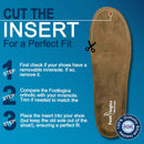 Footlogics Orthotic Shoe Insoles with Built-in Raise for Ball of Foot Pain, Morton’s Neuroma, Flat Feet - Metatarsalgia, Pair (Full Length, S (Men's 6-7.5, Women's 7.5-9)) — 6