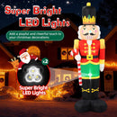 B&D 8FT Christmas Inflatables Nutcracker Soldier Outdoor Decorations, Christmas Blow Up Nutcracker Decorations with Candy Cane Built-in LEDs Inflatable Xmas for Holiday Party Outdoor Lawn Garden Decor — 2