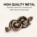 6 PCS Metal Brain Teaser Puzzles for Adults and Kids, Disentanglement Metal Logic Puzzle Set, IQ Mind Challenge Brain Games Toy Gift(6PCS Metal A) — 2