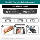 BraceAbility Post Op Shoe - Adjustable Orthopedic Medical Walking Boot for Broken Foot, Broken Toe, Stress Fracture and Injuries, Universal Cast Shoe for Men and Women After Foot Surgery (L - Female) — 2