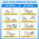 Shoe Cleaner, 6.76 fl oz Shoe Cleaning Kit with Brush and Towel, White Sneaker Cleaner for Removing Stains — 6