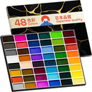 ARTISTRO Professional Watercolor Paint Set for Adults - 48 Pigment-Rich Colors, XL Pans, ASTM-I Lightfastness, High Tinting Strength Watercolor Set for Professionals made by professionals | 48 Multicolors — 1